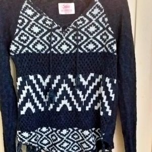 🤩7x25 Boho beautiful sweater blue navy